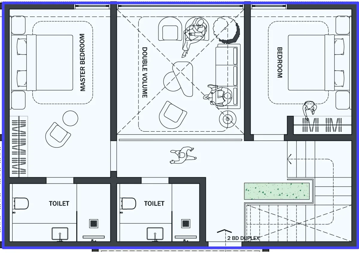 T1 Townhouse - 2 Bedrooms