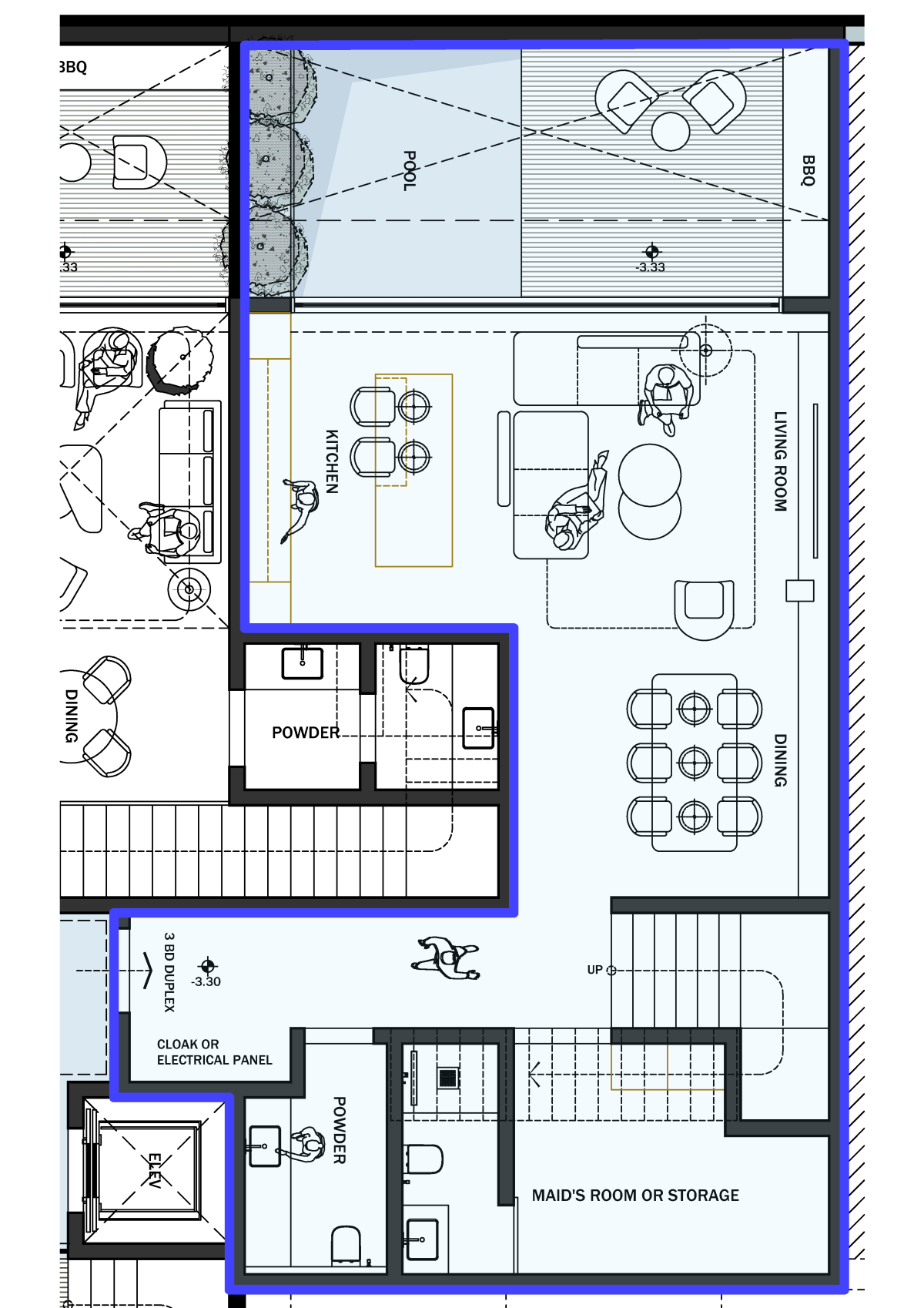 T3 Townhouse - 3 Bedrooms