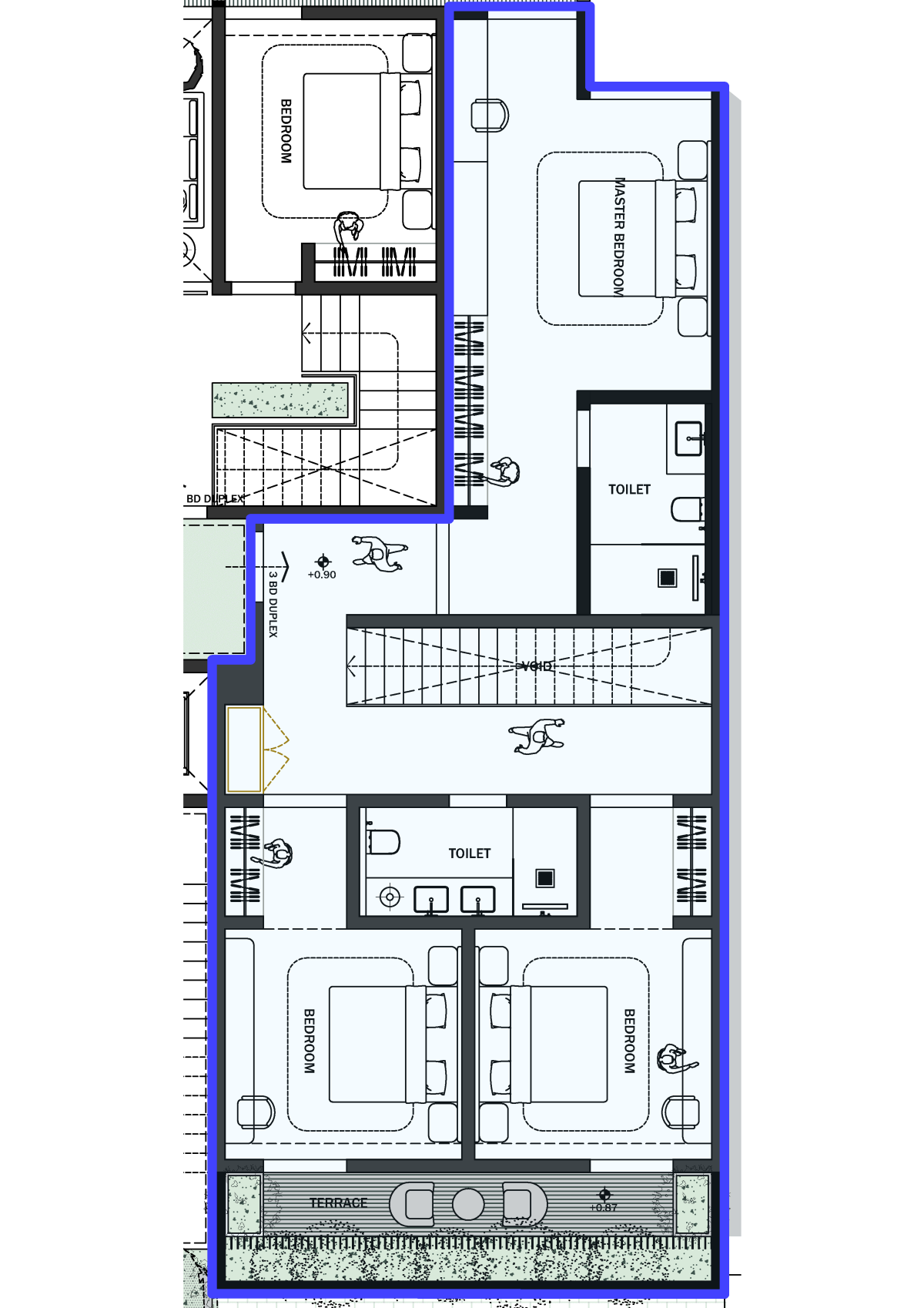 T3 Townhouse - 3 Bedrooms