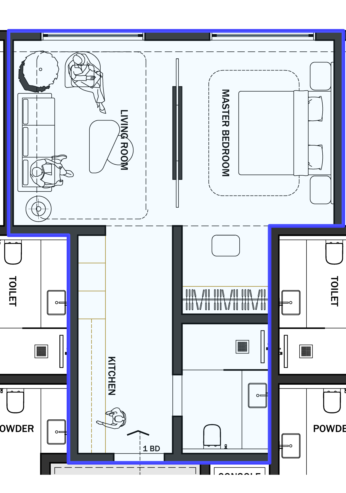AP1 Apartment - 1 Bedroom