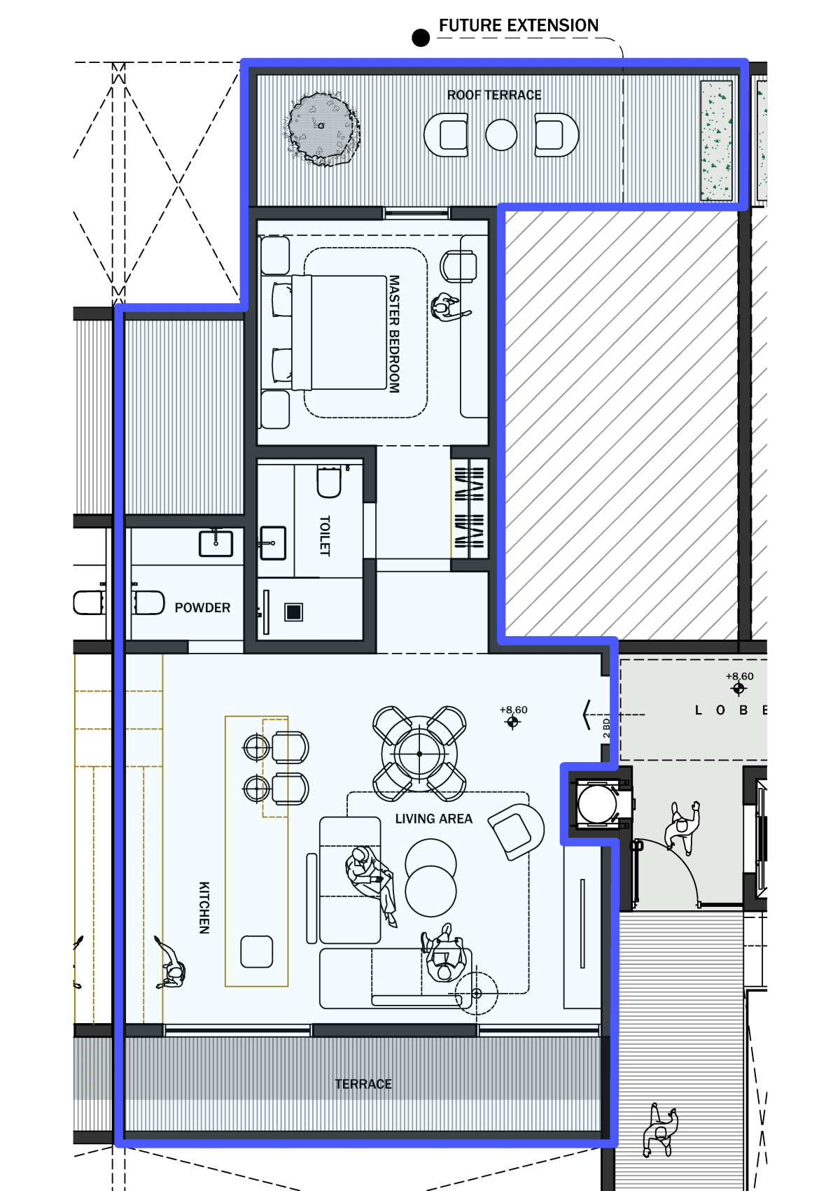 AP8 Apartment - 2 Bedrooms